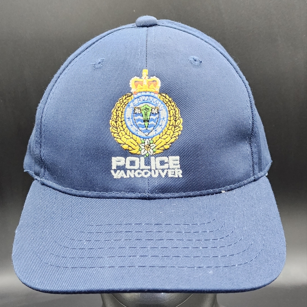 Vancouver City Canada Police Blue Adjustable Hat